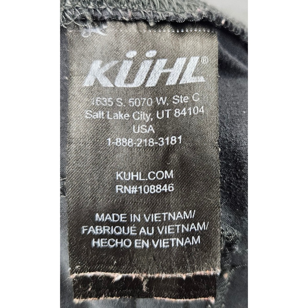 KUHL Women 2 Reg Charcoal Gray Cargo Hiking Roll Up Outdoor Pants Athleisure - Picture 8 of 10